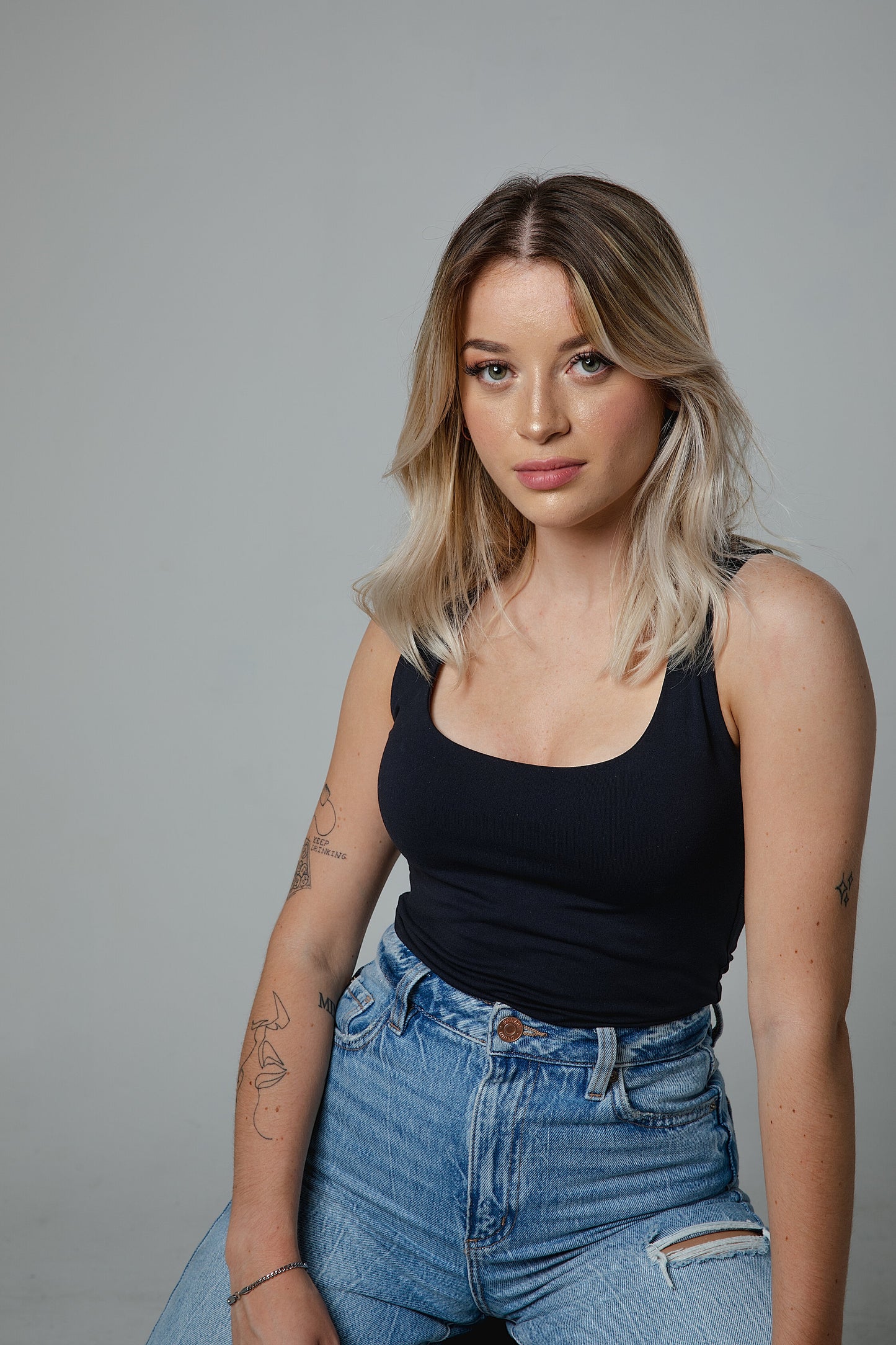 Blonde Balayage Halo