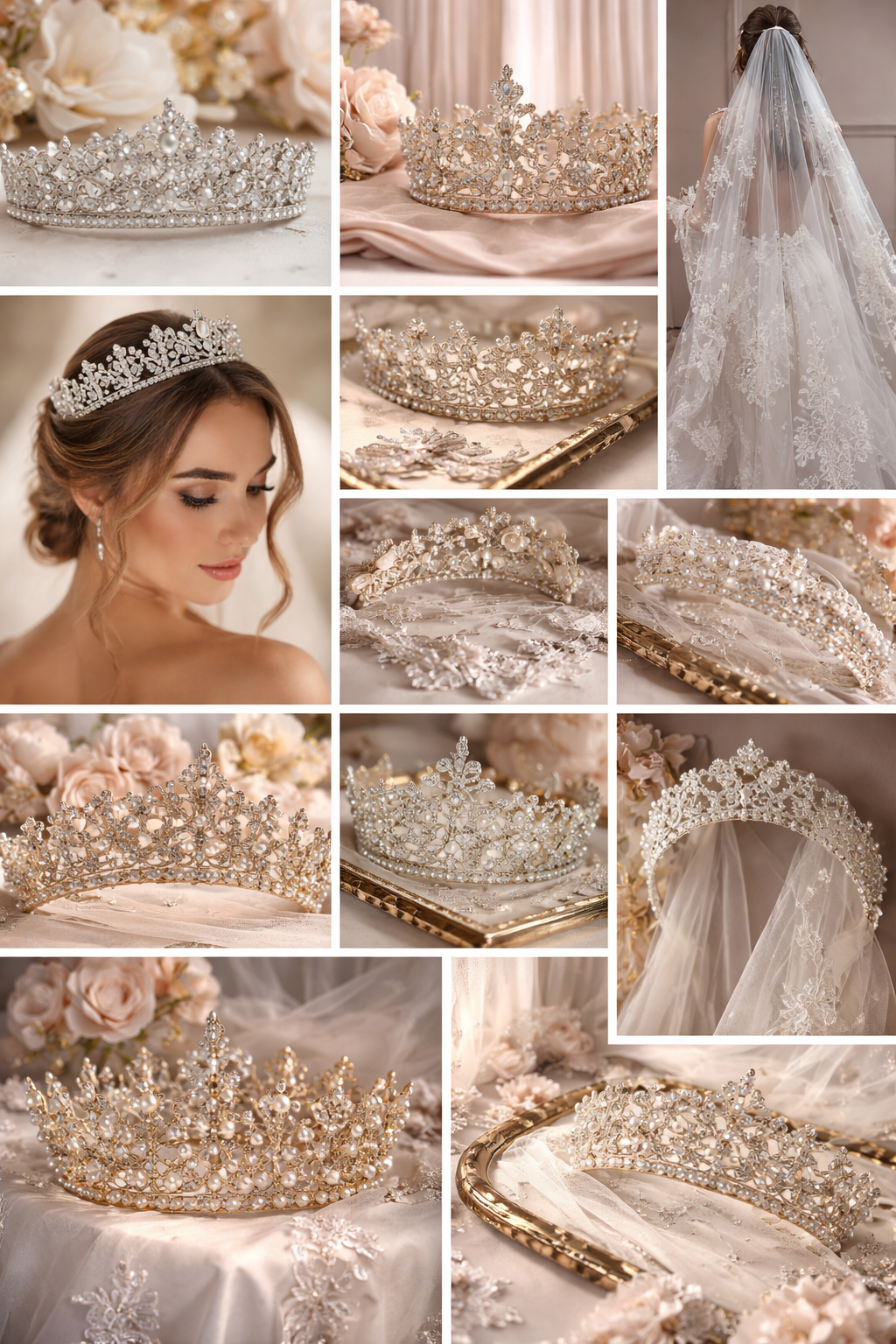 Luxury Bridal Hair Accessories – Wedding Tiaras, Crowns, Headbands & Headpieces for Brides | FK Hairs